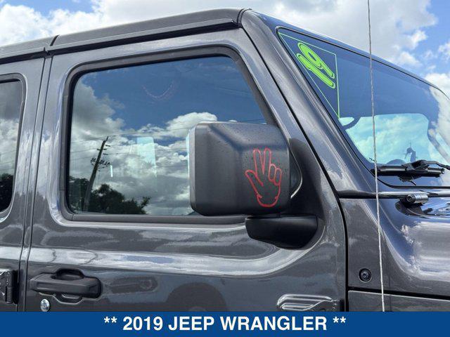 used 2019 Jeep Wrangler Unlimited car, priced at $25,200