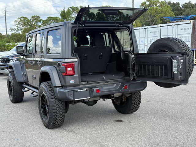 used 2019 Jeep Wrangler Unlimited car, priced at $25,200