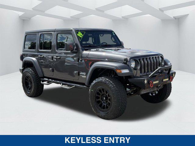 used 2019 Jeep Wrangler Unlimited car, priced at $25,200