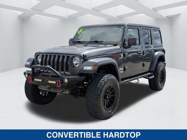 used 2019 Jeep Wrangler Unlimited car, priced at $25,200