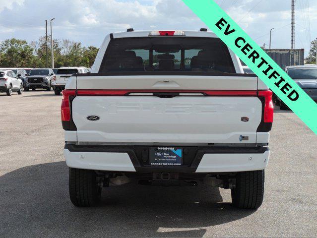 used 2022 Ford F-150 Lightning car, priced at $52,500