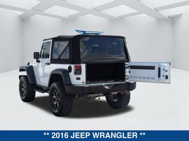 used 2016 Jeep Wrangler car, priced at $19,400