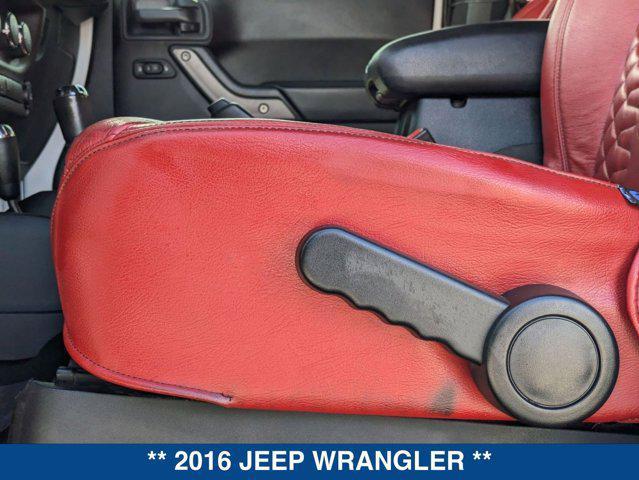 used 2016 Jeep Wrangler car, priced at $19,400