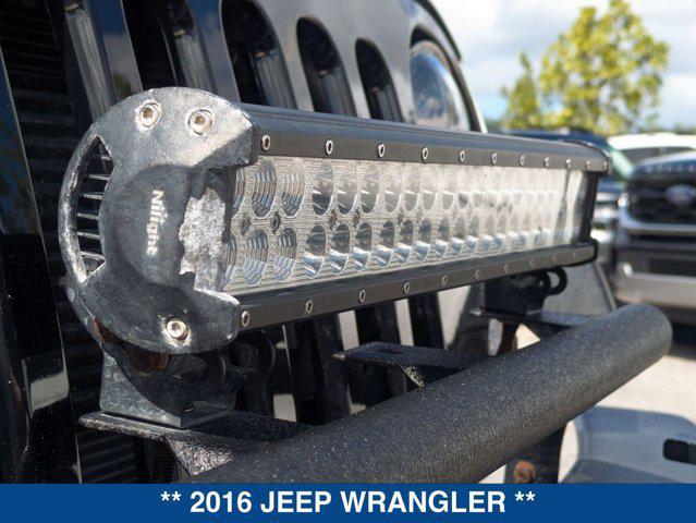 used 2016 Jeep Wrangler car, priced at $19,400