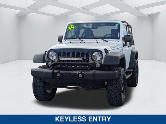 used 2016 Jeep Wrangler car, priced at $19,400