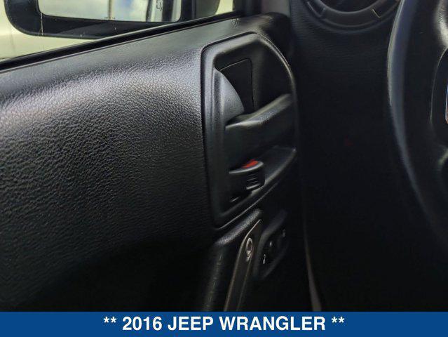 used 2016 Jeep Wrangler car, priced at $19,400
