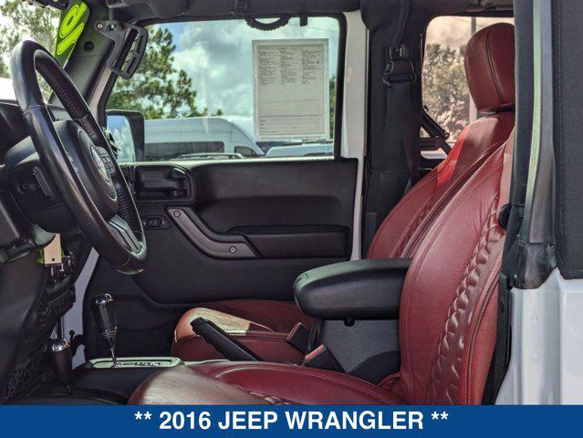 used 2016 Jeep Wrangler car, priced at $19,400