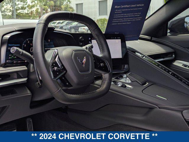 used 2024 Chevrolet Corvette car, priced at $70,997