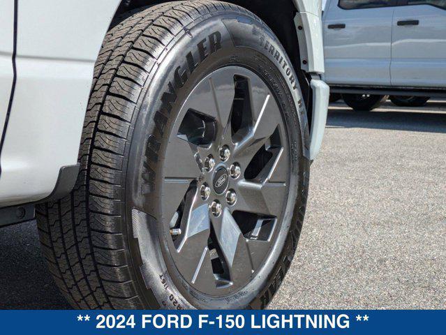 new 2024 Ford F-150 Lightning car, priced at $73,590