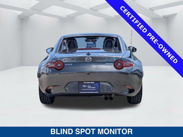 used 2024 Mazda MX-5 Miata RF car, priced at $29,700