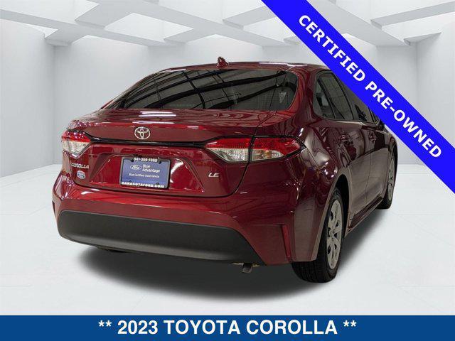 used 2023 Toyota Corolla car, priced at $18,500