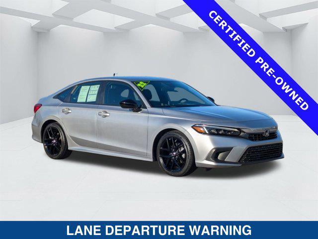 used 2022 Honda Civic car, priced at $23,497