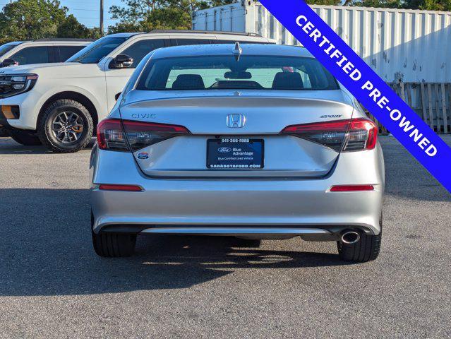 used 2022 Honda Civic car, priced at $23,497