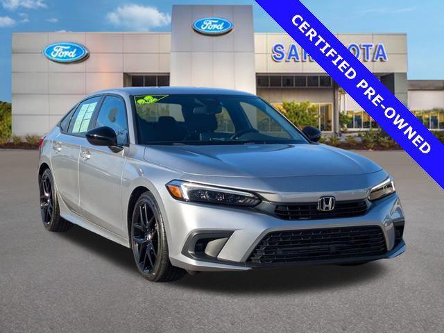 used 2022 Honda Civic car, priced at $23,497