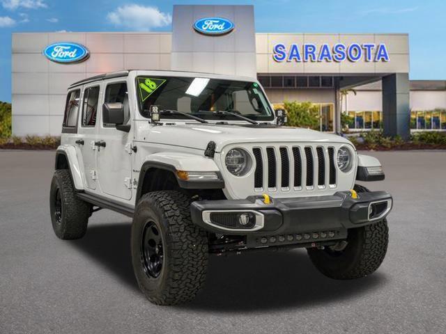 used 2018 Jeep Wrangler Unlimited car, priced at $32,900