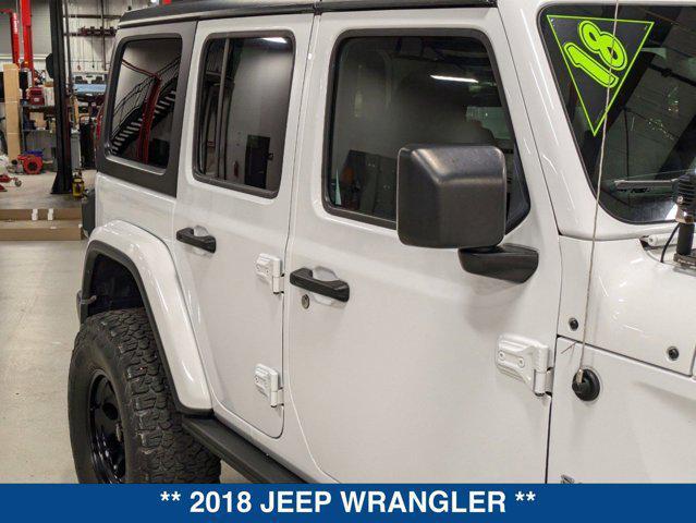 used 2018 Jeep Wrangler Unlimited car, priced at $32,900