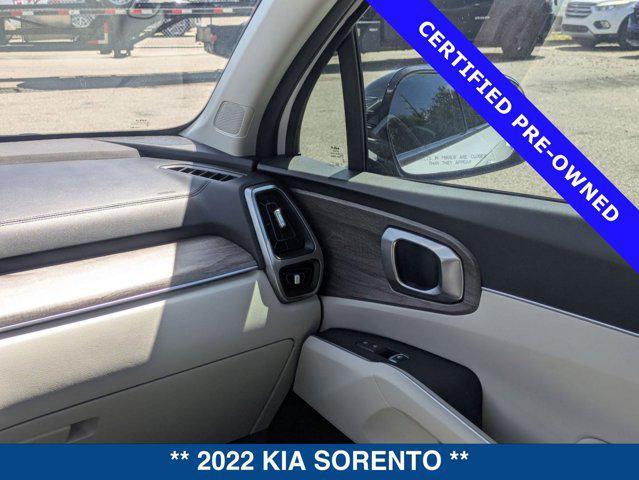 used 2022 Kia Sorento car, priced at $27,400