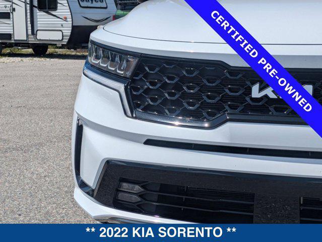 used 2022 Kia Sorento car, priced at $27,400
