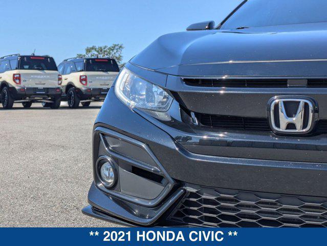 used 2021 Honda Civic car, priced at $23,200