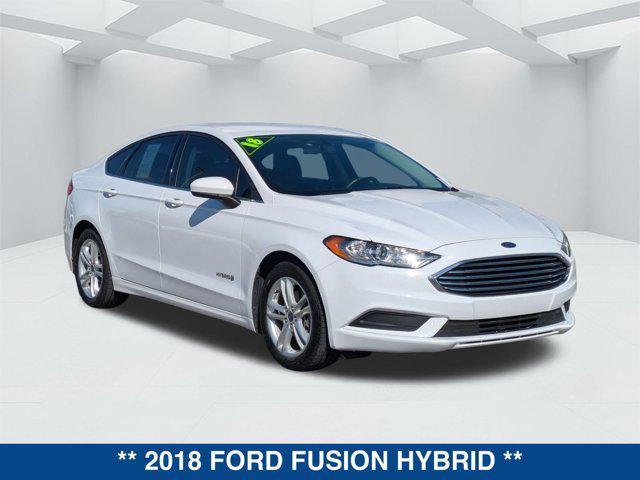 used 2018 Ford Fusion Hybrid car, priced at $11,300