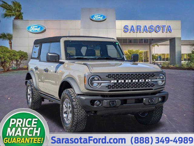 new 2025 Ford Bronco car, priced at $56,215