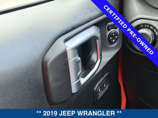used 2019 Jeep Wrangler car, priced at $32,300