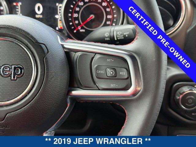 used 2019 Jeep Wrangler car, priced at $32,300