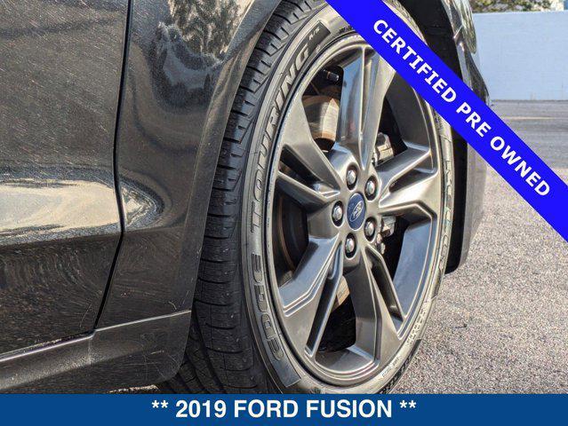 used 2019 Ford Fusion car, priced at $17,997