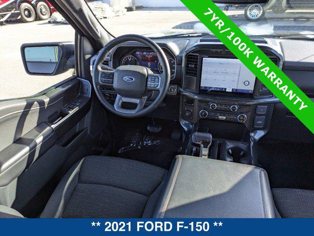 used 2021 Ford F-150 car, priced at $38,500