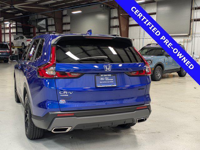 used 2025 Honda CR-V Hybrid car, priced at $34,200