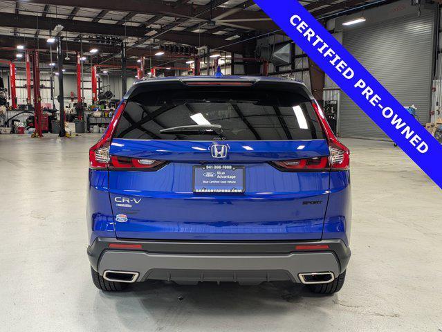 used 2025 Honda CR-V Hybrid car, priced at $34,200