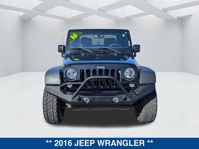 used 2016 Jeep Wrangler car, priced at $19,200