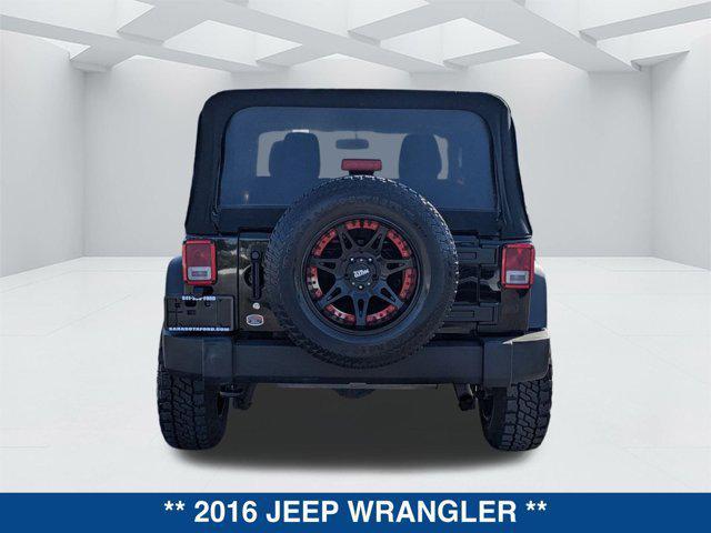 used 2016 Jeep Wrangler car, priced at $19,200
