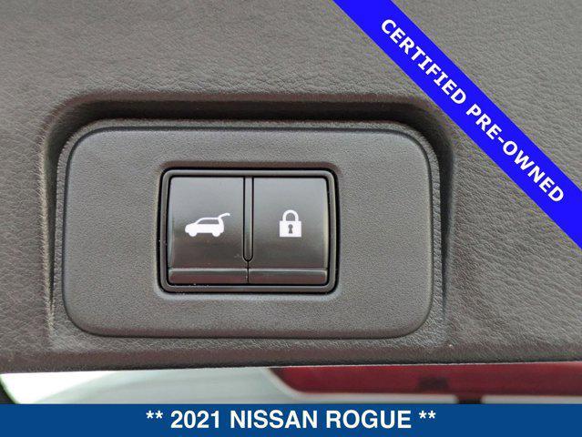 used 2021 Nissan Rogue car, priced at $18,800