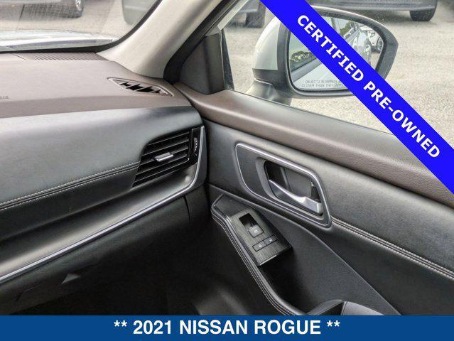 used 2021 Nissan Rogue car, priced at $18,800