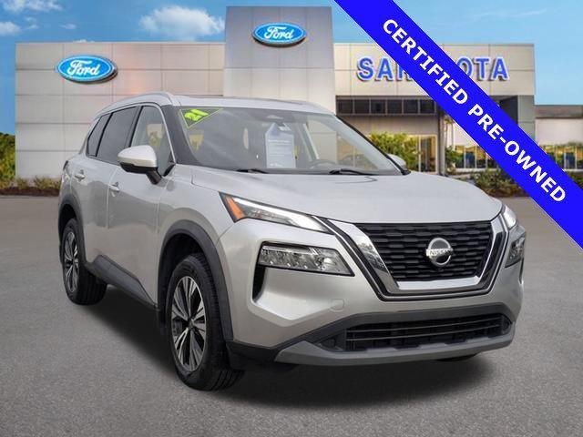 used 2021 Nissan Rogue car, priced at $18,800