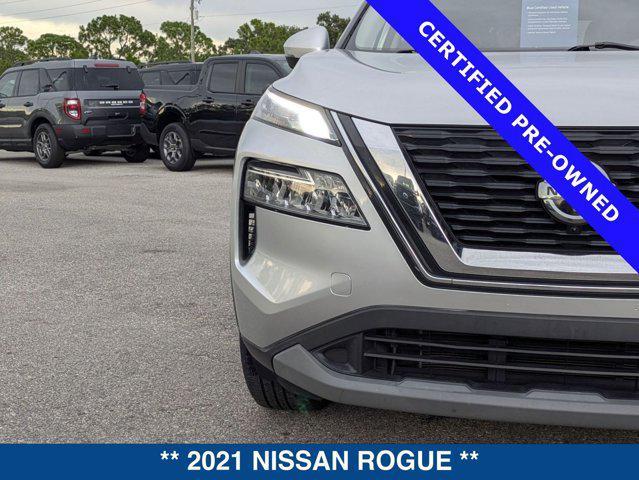 used 2021 Nissan Rogue car, priced at $18,800