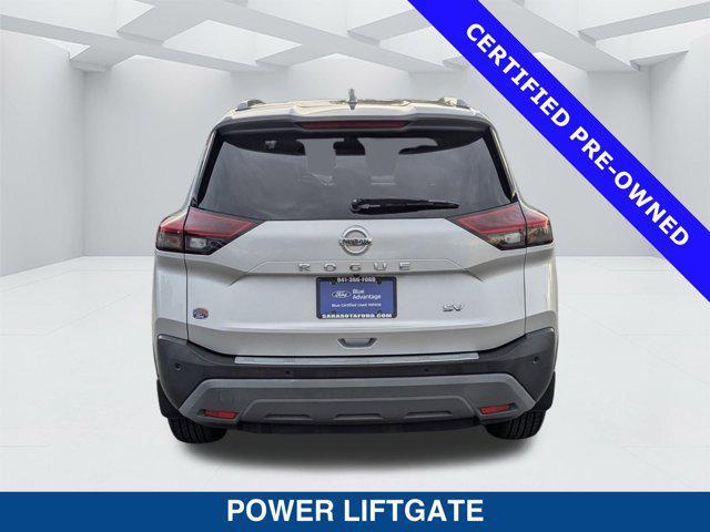 used 2021 Nissan Rogue car, priced at $18,800
