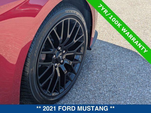 used 2021 Ford Mustang car, priced at $39,997
