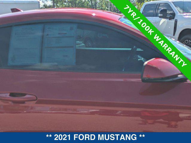 used 2021 Ford Mustang car, priced at $39,997