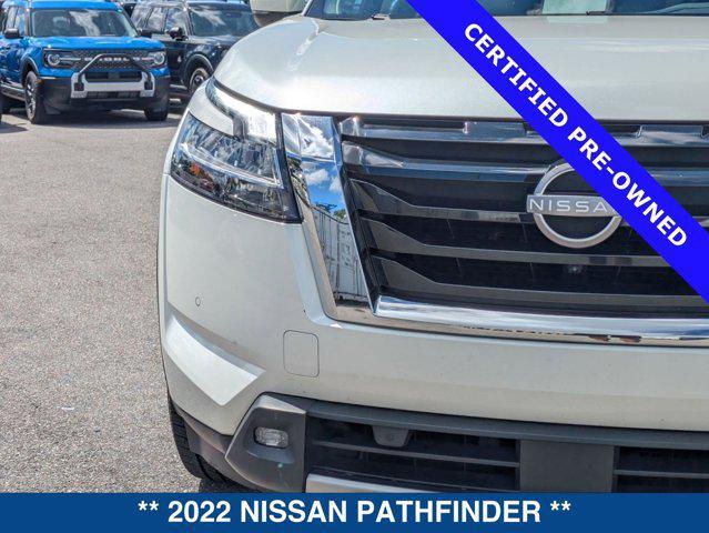 used 2022 Nissan Pathfinder car, priced at $28,000