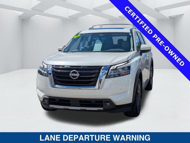 used 2022 Nissan Pathfinder car, priced at $28,000