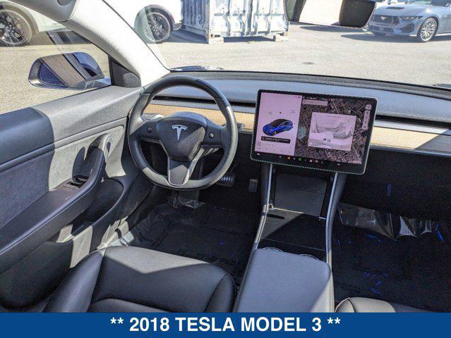 used 2018 Tesla Model 3 car, priced at $24,000