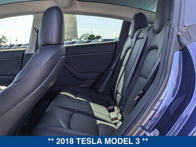 used 2018 Tesla Model 3 car, priced at $24,000