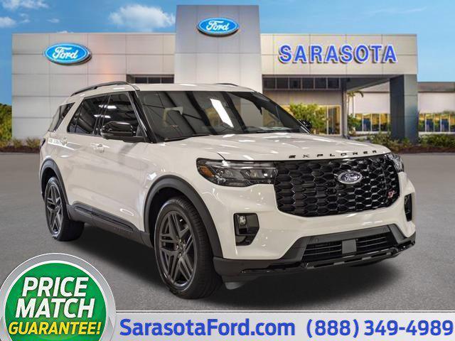 new 2025 Ford Explorer car, priced at $57,058