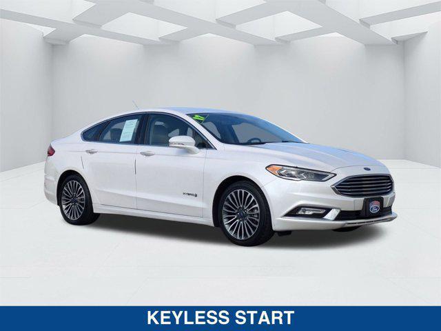 used 2017 Ford Fusion Hybrid car, priced at $13,700