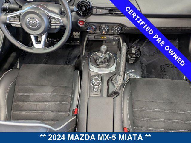 used 2024 Mazda MX-5 Miata car, priced at $33,497