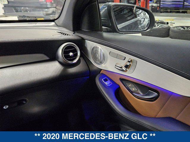 used 2020 Mercedes-Benz GLC 300 car, priced at $35,700