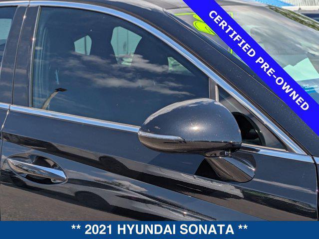 used 2021 Hyundai Sonata car, priced at $17,700