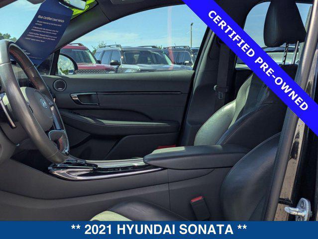 used 2021 Hyundai Sonata car, priced at $17,700